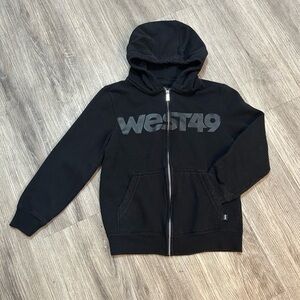 WEST 49 youth boys zip up hoodie sweater sweatshirt. EEUC. Size medium-Age 10-12